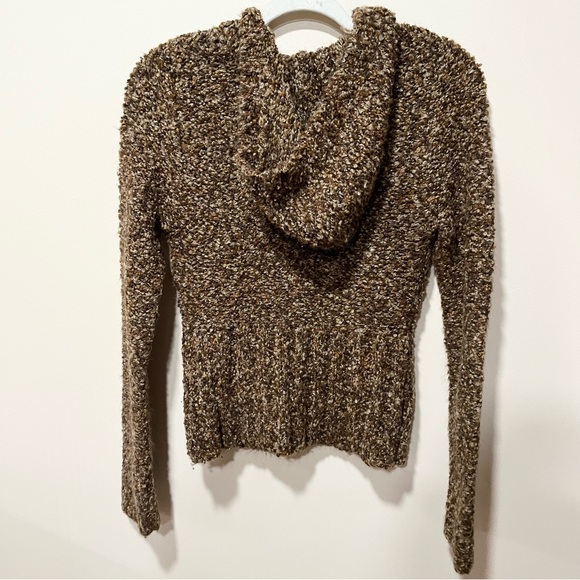 BKE comfy warm cardigan sweater with hood - Picture 3 of 4